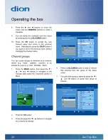 Preview for 20 page of Dion PSTB1AW09+ User Manual