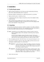 Preview for 31 page of Dionex UltiMate FLM-3100 Operating Instructions Manual