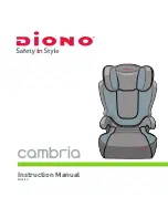 Diono Cambria Instruction Manual preview