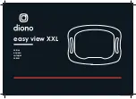 Preview for 1 page of Diono easy view XXL Instructions Manual