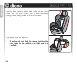 Preview for 24 page of Diono Orcas NXT fix Instruction Manual