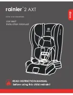 Diono Rainier 2 AXT Instruction Manual preview