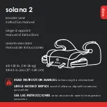 Diono solana 2 Instruction Manual preview