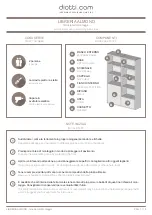 diotti ALMOND BRIDGE Assembling Instructions preview