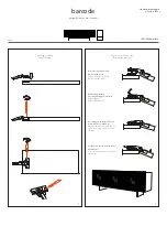 Preview for 2 page of diotti Barcode Sideboard Assembly Sheet