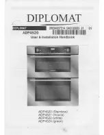 Diplomat ADP4520 User & Lnstallation Handbook preview