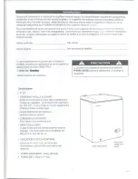 Предварительный просмотр 6 страницы Diplomat DCF500W Owner'S Manual