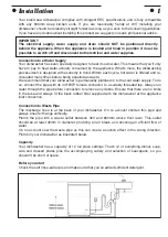 Предварительный просмотр 3 страницы Diplomat Dishwasher ADP8242 Manual