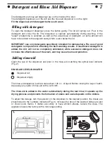 Предварительный просмотр 9 страницы Diplomat Dishwasher ADP8242 Manual