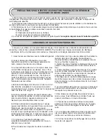 Preview for 19 page of Diplomat DMW1108BL/W Owner'S Use And Care Manual