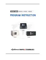 Diplomat H25CS Program Instruction preview