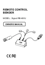 Dipol Signal IRB-600U Owner'S Manual preview