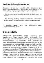 Preview for 15 page of Dipol Signal IRB-600U Owner'S Manual