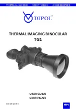 Dipol TG1 User Manual preview