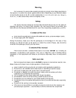 Preview for 3 page of Dipol Ultiair 319KC User Manual