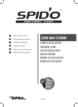 Preview for 1 page of DIPRA SPIDO CDW-800-STORM Original Operating Instructions