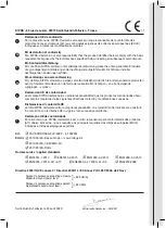 Preview for 3 page of DIPRA SPIDO JC-800P Original Operating Instructions