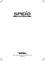 Preview for 60 page of DIPRA SPIDO JC-800P Original Operating Instructions