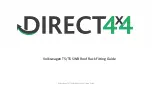 direct 4x4 7300-TROOP3-A Fittings Manual preview