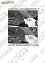 Предварительный просмотр 2 страницы direct 4x4 Audi Q3 side steps Fitting Instructions