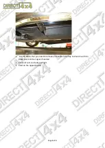 Предварительный просмотр 5 страницы direct 4x4 Audi Q3 side steps Fitting Instructions