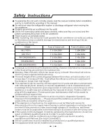 Preview for 3 page of Direct Air AC17DK Series Use And Installation Instructions