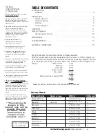 Preview for 2 page of Direct Air PHRV Installation, Operation And Maintenance Manual