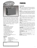 Preview for 3 page of Direct Air PHRV Installation, Operation And Maintenance Manual