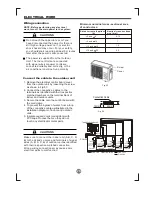 Предварительный просмотр 27 страницы Direct Air Room air conditioner Installation Manual