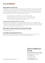 Preview for 28 page of Direct Healthcare Group 40890004 Manual