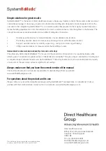 Предварительный просмотр 16 страницы Direct Healthcare Group 8091 User Manual