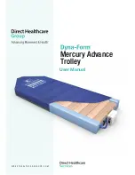 Direct Healthcare Group Dyna-Form Mercury Advance User Manual preview