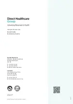 Предварительный просмотр 5 страницы Direct Healthcare Group Dyna-Form Static Air HZ User Manual