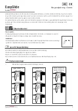 Предварительный просмотр 9 страницы Direct Healthcare Group SystemRoMedic EasyGlide 5020 Instructions For Use Manual