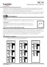 Предварительный просмотр 13 страницы Direct Healthcare Group SystemRoMedic EasyGlide 5020 Instructions For Use Manual