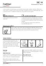 Preview for 5 page of Direct Healthcare Group SystemRoMedic FootStool 8090 Instructions For Use Manual