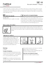 Предварительный просмотр 10 страницы Direct Healthcare Group SystemRoMedic FootStool 8090 Instructions For Use Manual