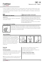 Preview for 11 page of Direct Healthcare Group SystemRoMedic FootStool 8090 Instructions For Use Manual