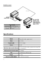 Предварительный просмотр 6 страницы Direct IP IDIS DA-EC1101R Operation Manual