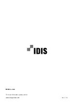 Предварительный просмотр 8 страницы Direct IP IDIS DA-EC1101R Operation Manual