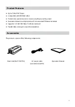 Preview for 3 page of Direct IP IDIS DA-PI PoE75U Operation Manual