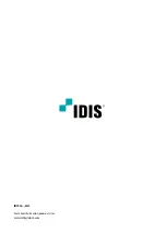 Предварительный просмотр 21 страницы Direct IP Idis DC-D3233RX-N Installation Manual