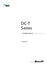 Direct IP Idis DC-T Series Installation Manual preview