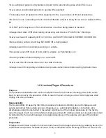 Preview for 5 page of Direct-Lift Pro Cycle XLT Installation-Safety-Operation-Maintenance