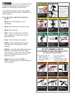 Preview for 8 page of Direct-Lift Pro Cycle XLT Installation-Safety-Operation-Maintenance