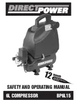 Preview for 2 page of Direct power BP6L15 Safety And Operating Manual