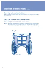 Preview for 8 page of Direct Supply Panacea Positioner Owner'S Manual