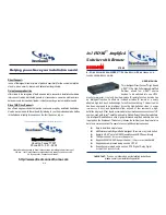 DirectConnect DCHS41M User Manual preview