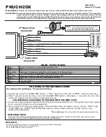 Preview for 1 page of Directechs PKUCH2GX Installation Manual