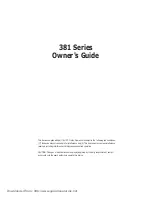 Directed Electronics 381 Series Owner'S Manual preview